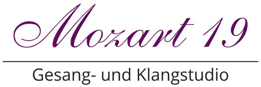 Logo Mozart 19 Gesang- und Klangstudio